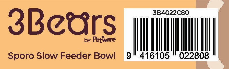 3Bears Sporo Bowl Labels